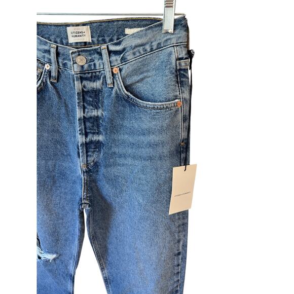 CITIZENS OF HUMANITY NWT Sabine High Rise Straight Leg Jeans in Gretta Size 26 - Picture 10 of 12